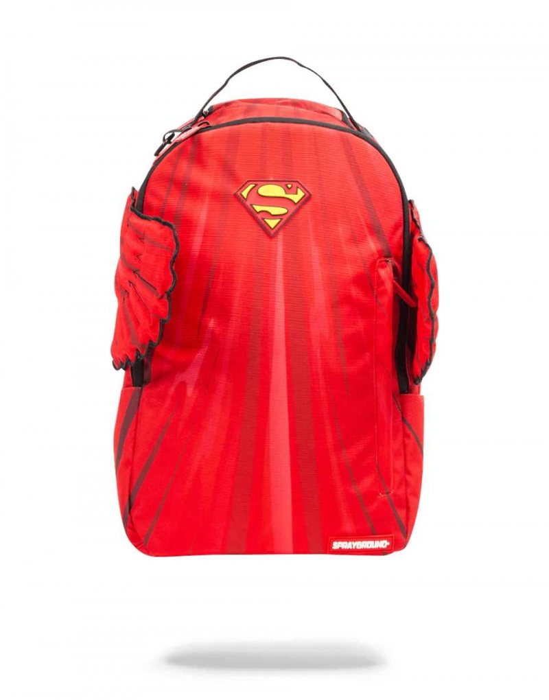 Sprayground Backpack SUPERMAN WINGS Red | FKHIY8034