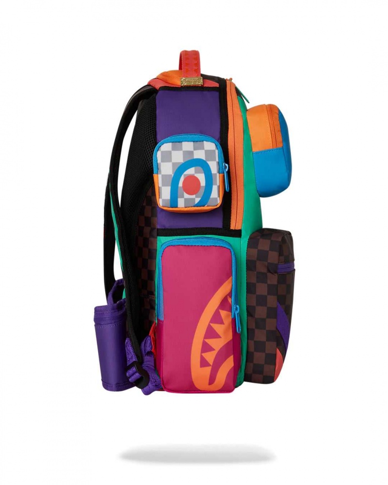 Sprayground Backpack SUPER DREAMY TROOPER BACKPACK Orange | CPIEY7320