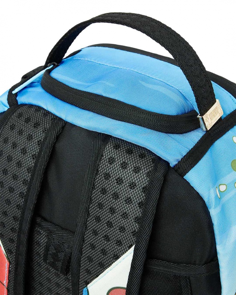 Sprayground Backpack SUSIE FLOWERS BACKPACK Blue | NXEBU4376