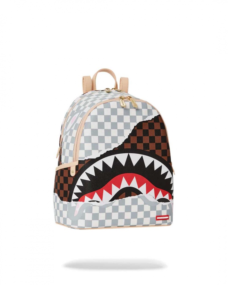 Sprayground Backpack TEARAWAY SAVAGE Brown | QCRDY6715