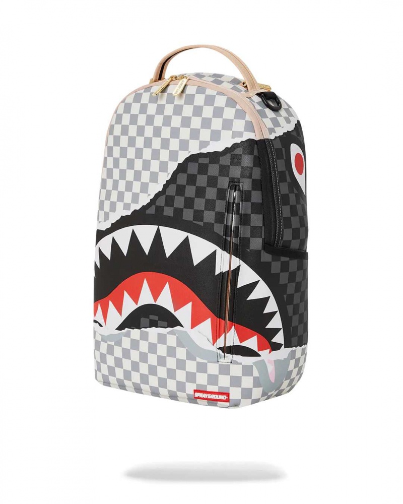 Sprayground Backpack TEAR IT UP DLXSV BACKPACK Grey | DMGBH6708