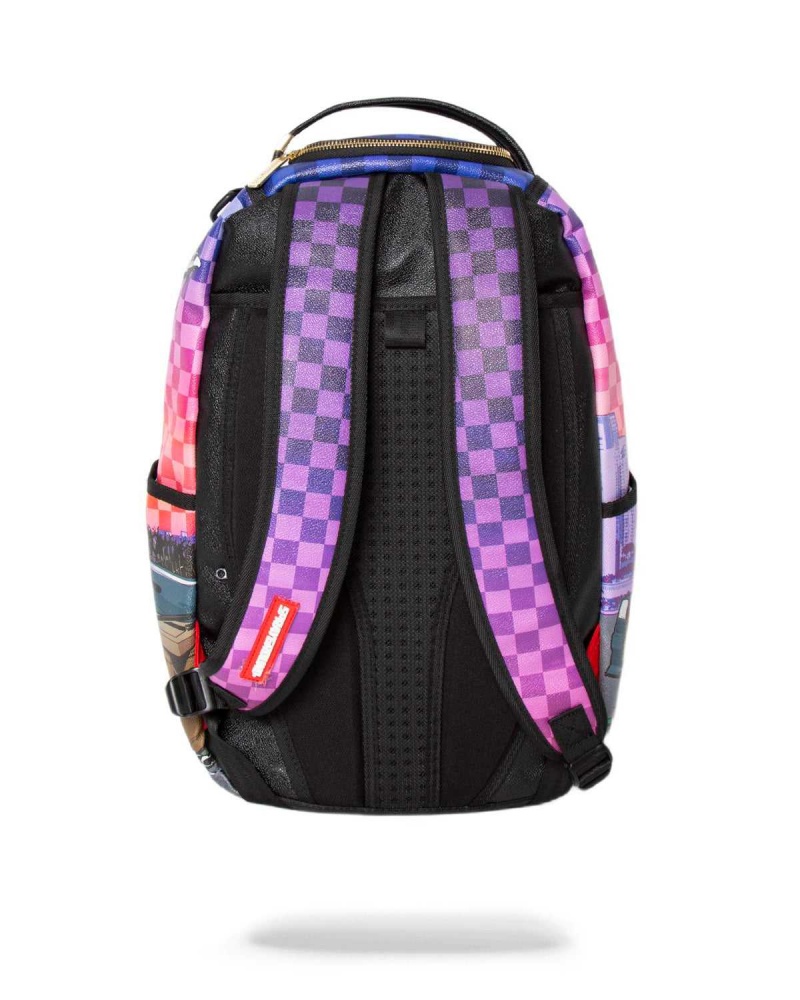 Sprayground Backpack THE DROP OFF PART 2 BACKPACK Pink | JQBLN8502