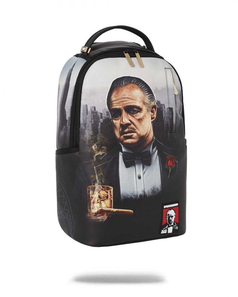 Sprayground Backpack THE GODFATHER BACKPACK 1 Black | NVQDB8375