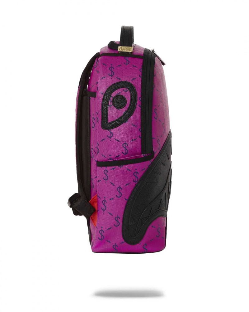 Sprayground Backpack THE LOTUS SHARKMOUTH BACKPACK Fuchsia | TMEIY2561