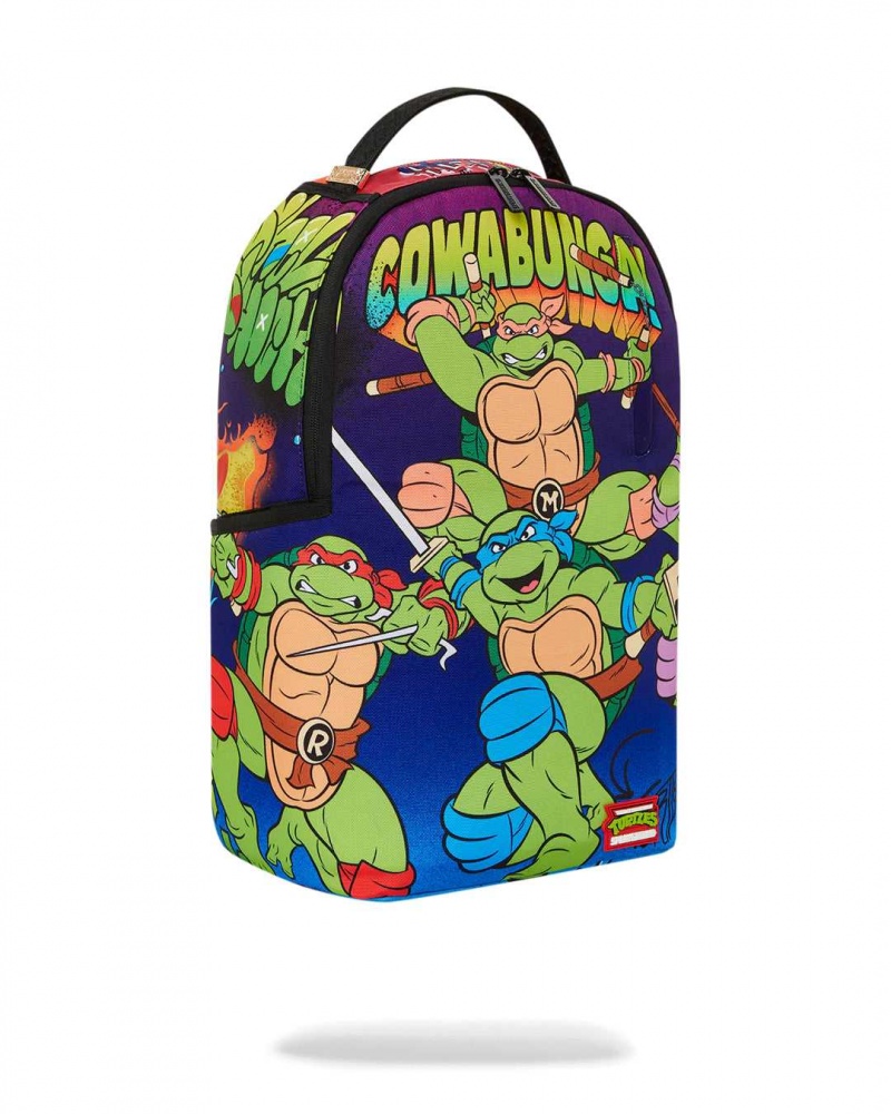 Sprayground Backpack TMNT ON THE RUN ON BACKPACK Purple | LVSRN4250