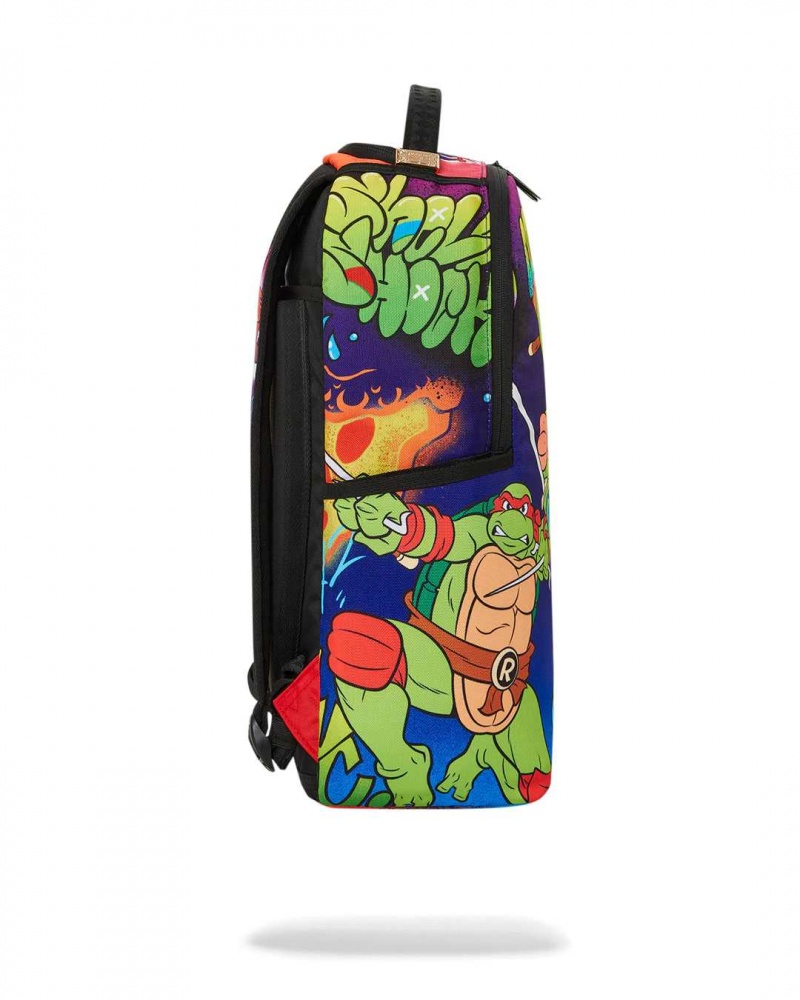 Sprayground Backpack TMNT ON THE RUN ON BACKPACK Purple | LVSRN4250