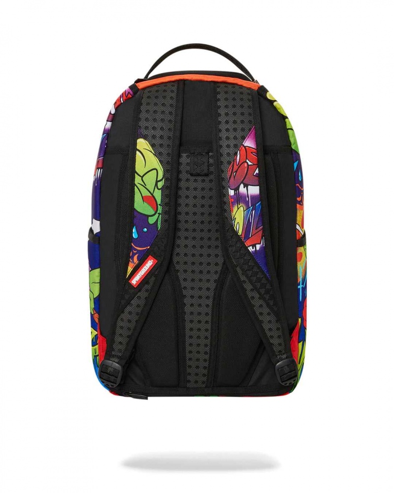 Sprayground Backpack TMNT ON THE RUN ON BACKPACK Purple | LVSRN4250