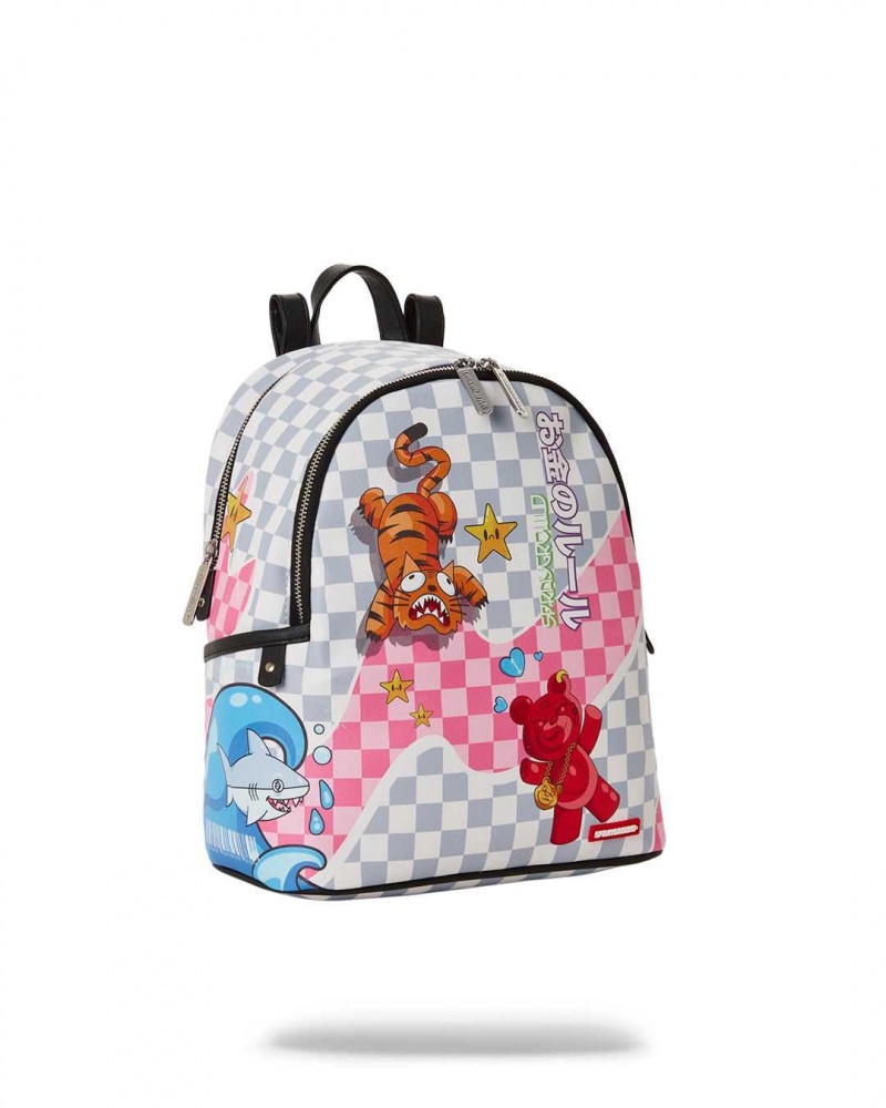 Sprayground Backpack TOKYO BUBBLE SAVAGE Grey | PCWAE0479