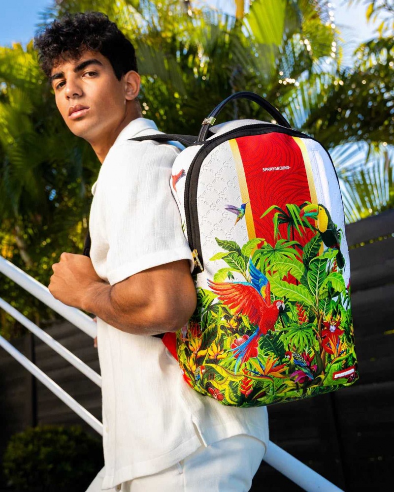 Sprayground Backpack TREE TOPS BACKPACK White | ARLJP4168