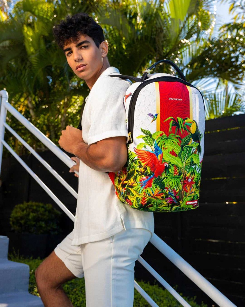 Sprayground Backpack TREE TOPS BACKPACK White | ARLJP4168