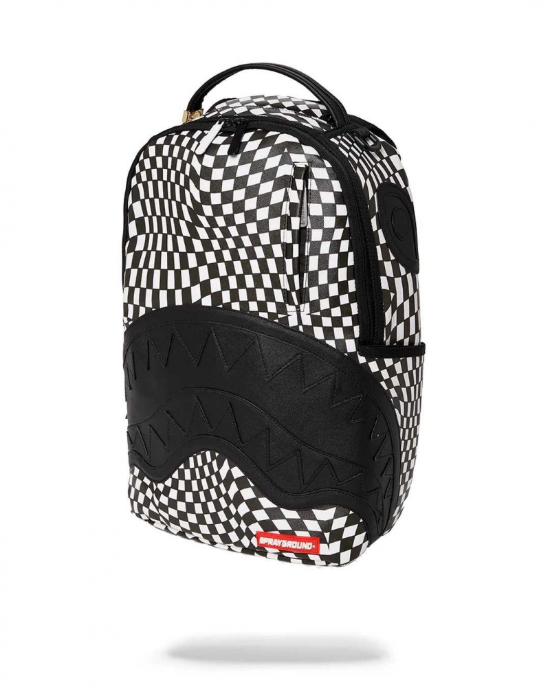 Sprayground Backpack TRIPPY SHARK Black | LKQMO0852