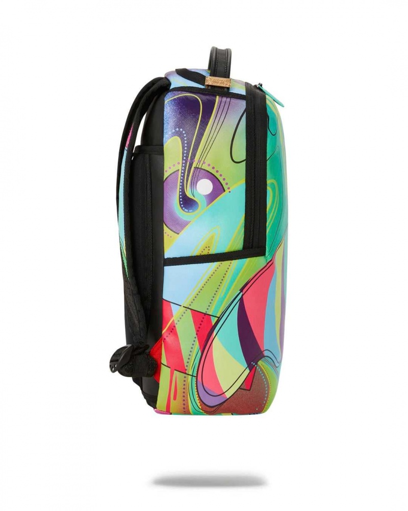 Sprayground Backpack TRIPPY BACKPACK MINDTRIP Turquoise | LDNGI1305