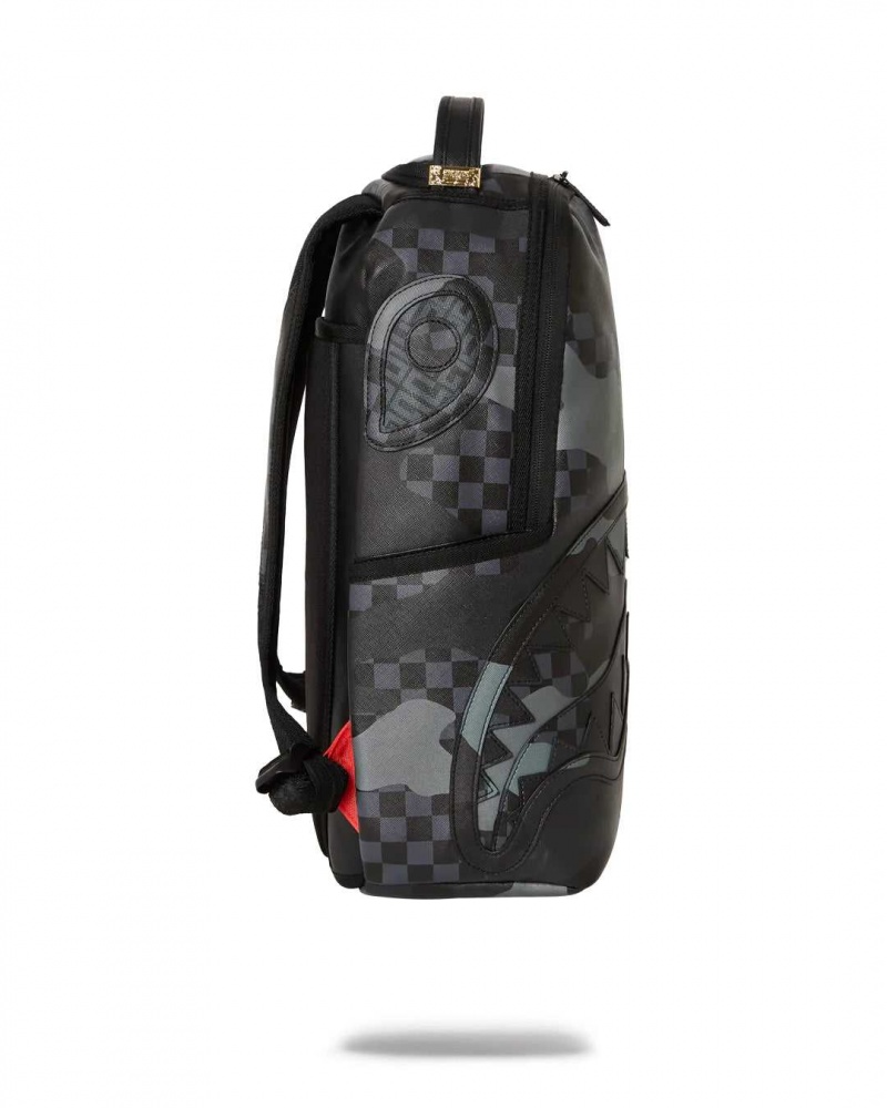 Sprayground Backpack TRI SPLIT BACKPACK Black | SUKJH0453