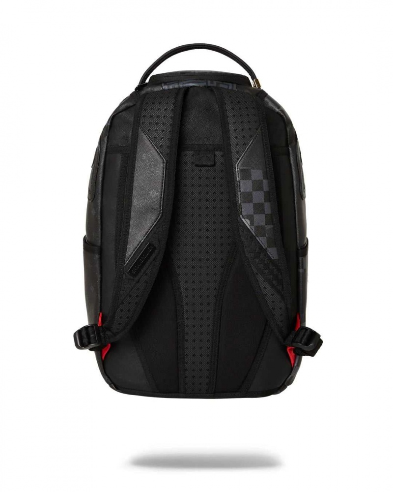 Sprayground Backpack TRI SPLIT BACKPACK Black | SUKJH0453