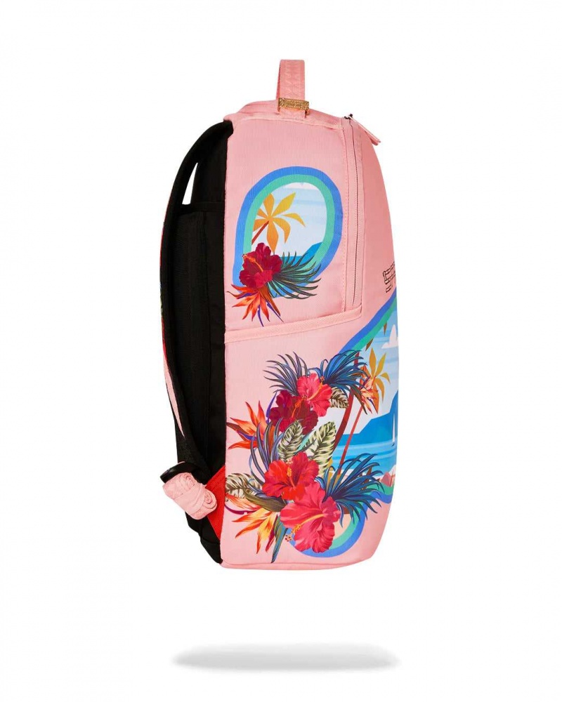 Sprayground Backpack TROPICAL SHARK BACKPACK Pink | TBMOH9437