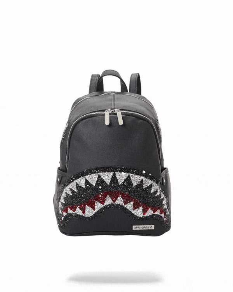 Sprayground Backpack TRYNITY 2.0 SHARK SAVAGE Black | DRABK9281