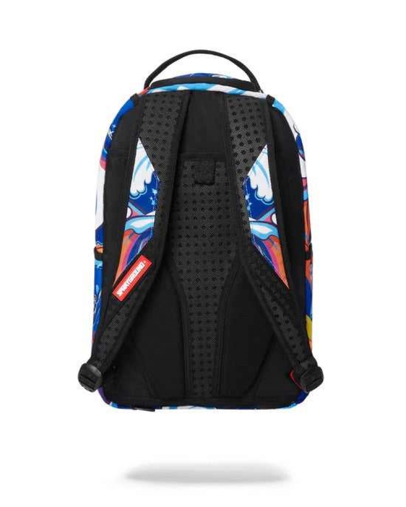 Sprayground Backpack TSUNAMI DLX BACKPACK Blue | VTPMG1564