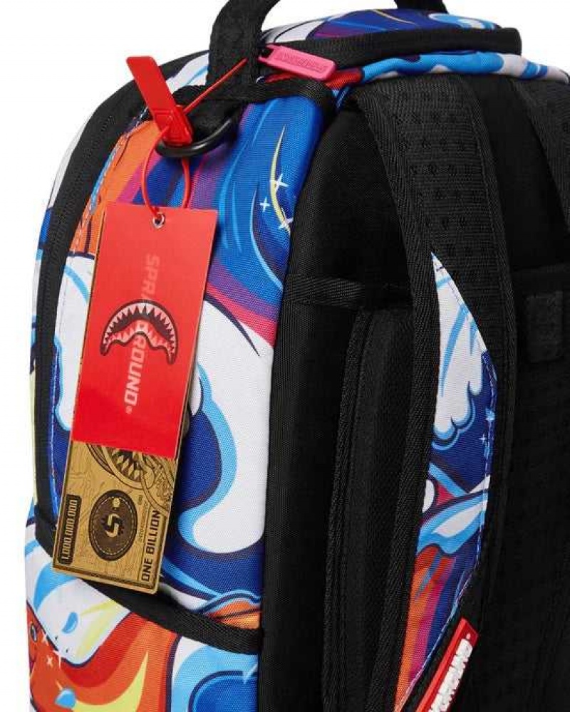 Sprayground Backpack TSUNAMI DLX BACKPACK Blue | VTPMG1564