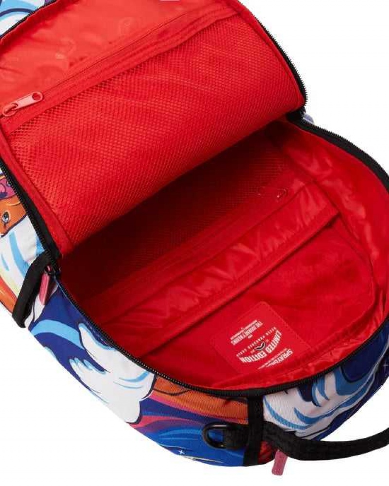 Sprayground Backpack TSUNAMI DLX BACKPACK Blue | VTPMG1564