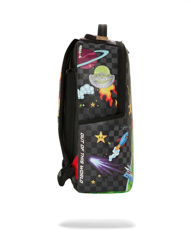 Sprayground Backpack UFO WTF BACKPACK Grey | XCOBT8617