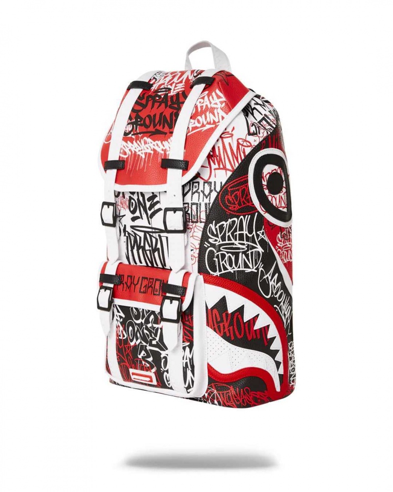 Sprayground Backpack VANDAL HILLS Red | LYWMD2941