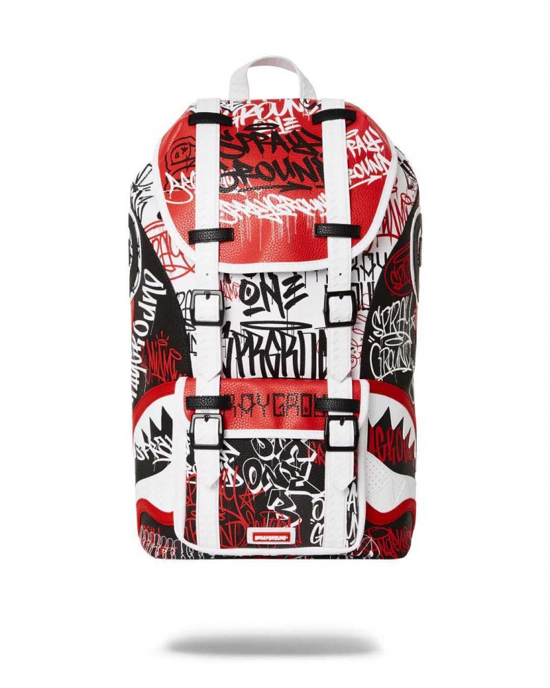 Sprayground Backpack VANDAL HILLS Red | LYWMD2941