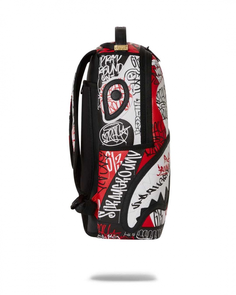 Sprayground Backpack VANDAL DLX BACKPACK Black | XPJTQ8693