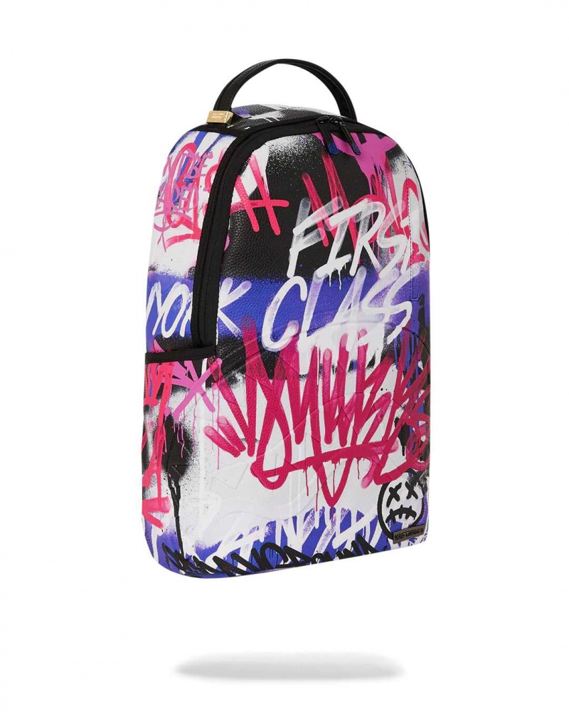 Sprayground Backpack VANDAL COUTURE BACKPACK White | VYILW9528