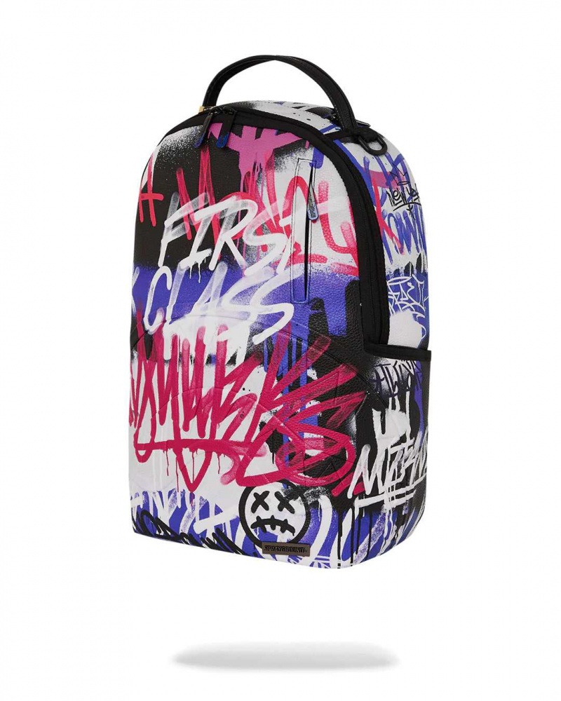 Sprayground Backpack VANDAL COUTURE BACKPACK White | VYILW9528