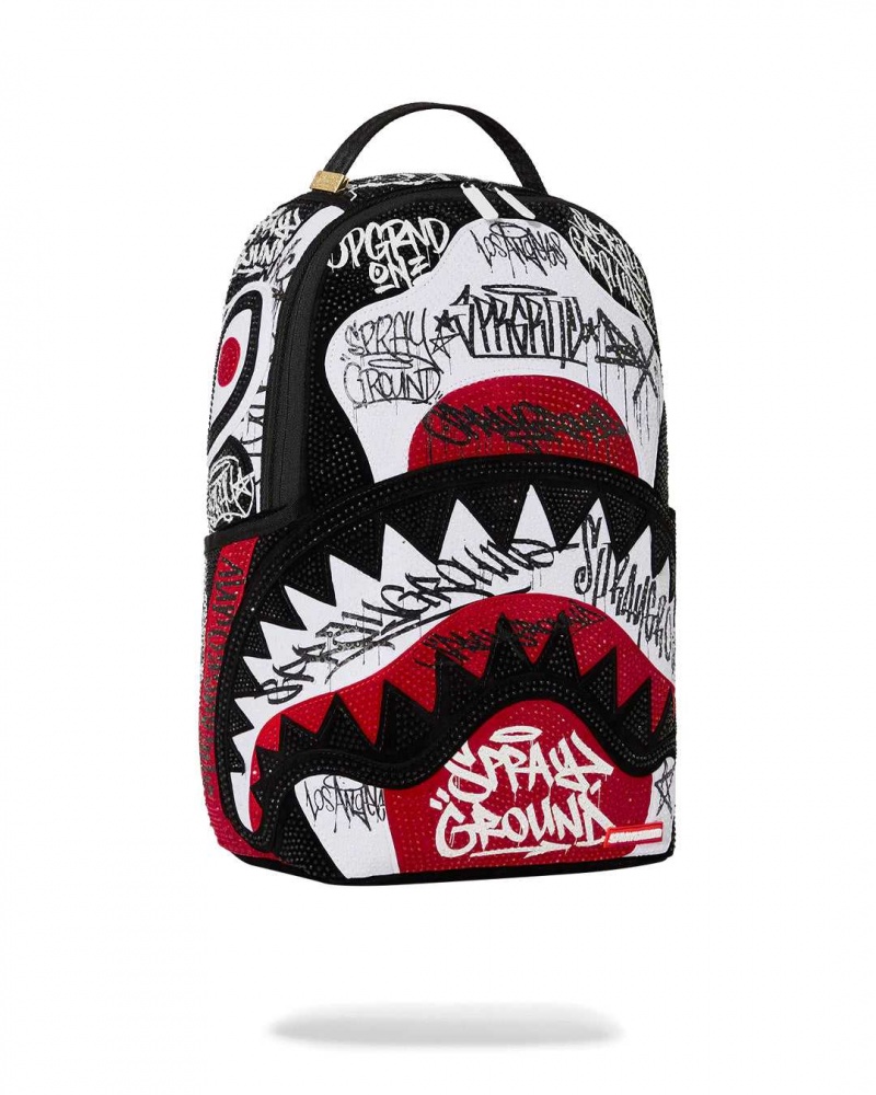 Sprayground Backpack VANDAL TRINITY BACKPACK Red | QNZBU2540