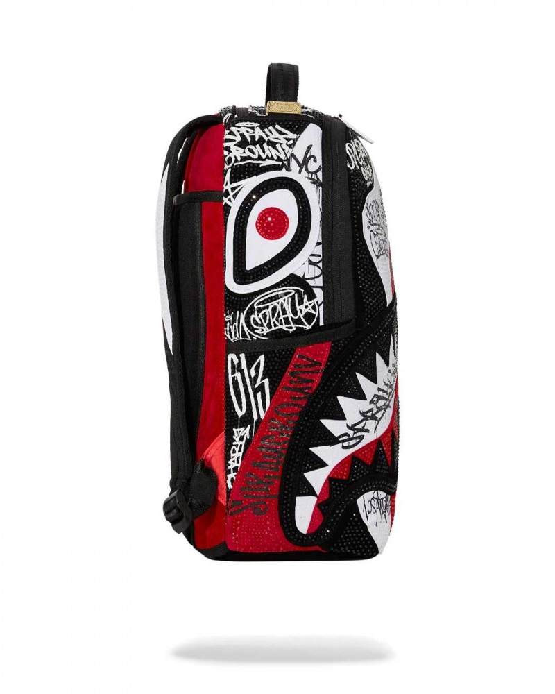 Sprayground Backpack VANDAL TRINITY BACKPACK Red | QNZBU2540