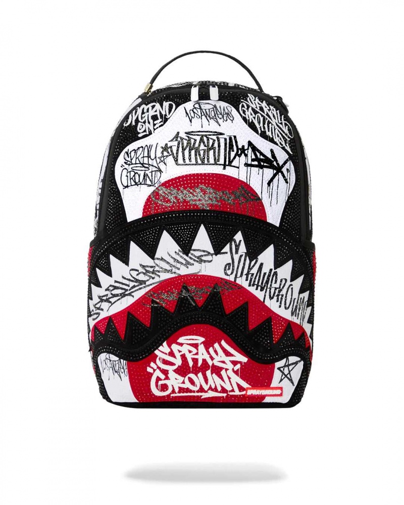 Sprayground Backpack VANDAL TRINITY BACKPACK Red | QNZBU2540