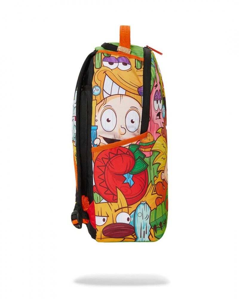 Sprayground Backpack VIACOM 90S TOTEM BACKPACK Green | VNRTM0635