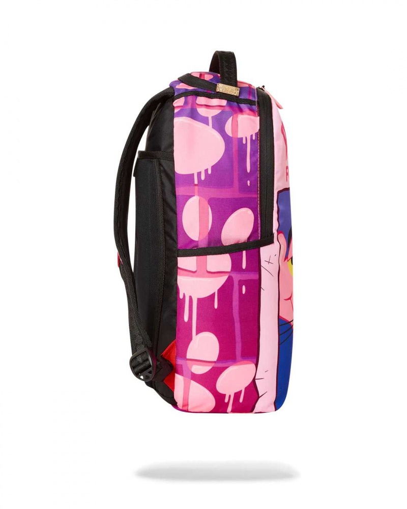 Sprayground Backpack WANTED PANTHER BACKPACK Pink | MEOTK3174