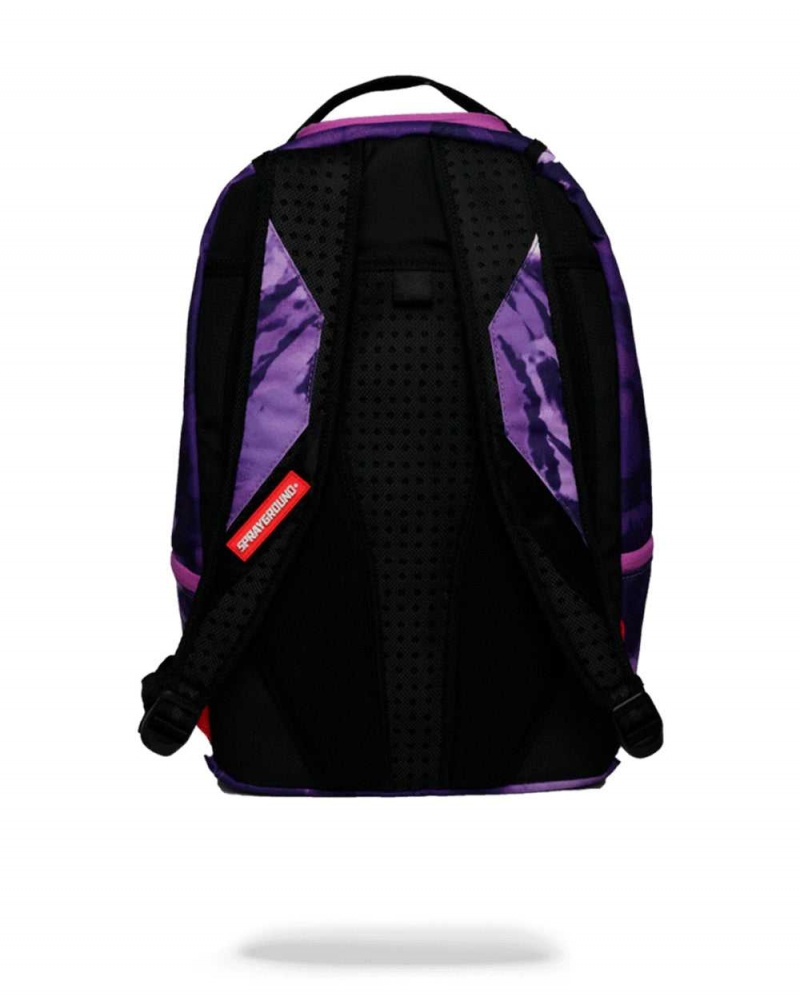 Sprayground Backpack WEED TIE DYE BACKPACK Purple | ZFJMA7518