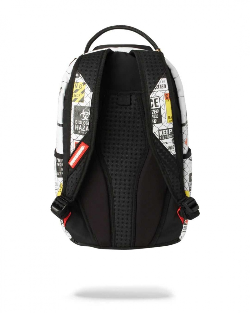 Sprayground Backpack WE ARE THE KIDS YOUR PARENTS WARNED YOU ABOUT White | JHNSO0126