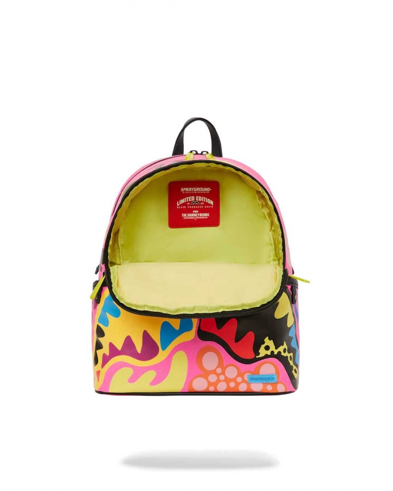 Sprayground Backpack WILD FLORA SAVAGE BACKPACK Multicolor | OIXNV8517