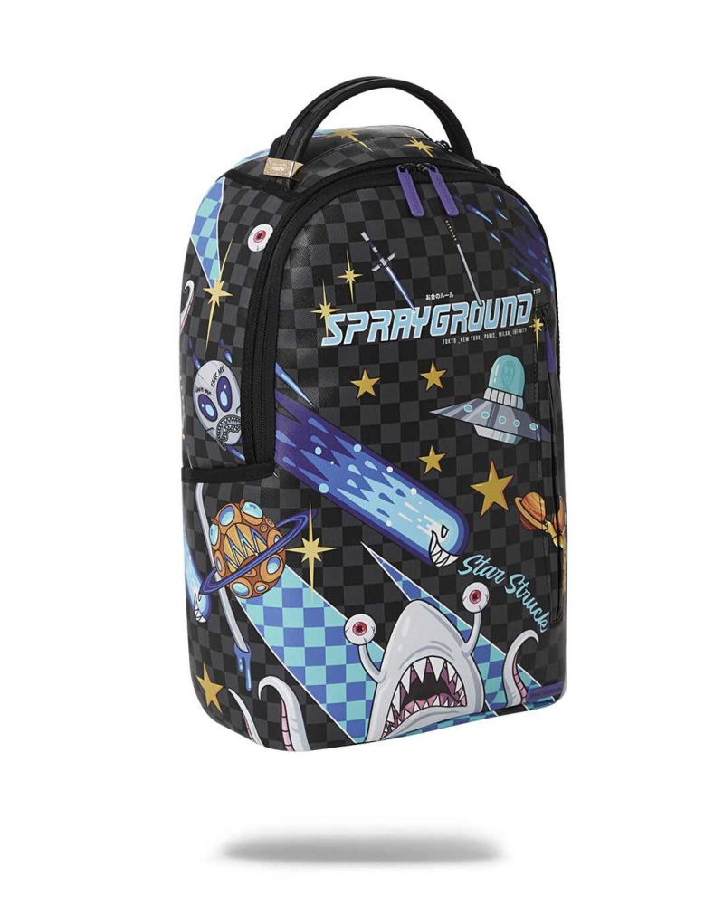 Sprayground Backpack WTF ALIEN INVASION BACKPACK Grey | DUPYI9521