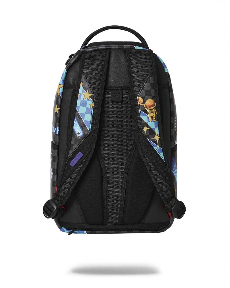 Sprayground Backpack WTF ALIEN INVASION BACKPACK Grey | DUPYI9521