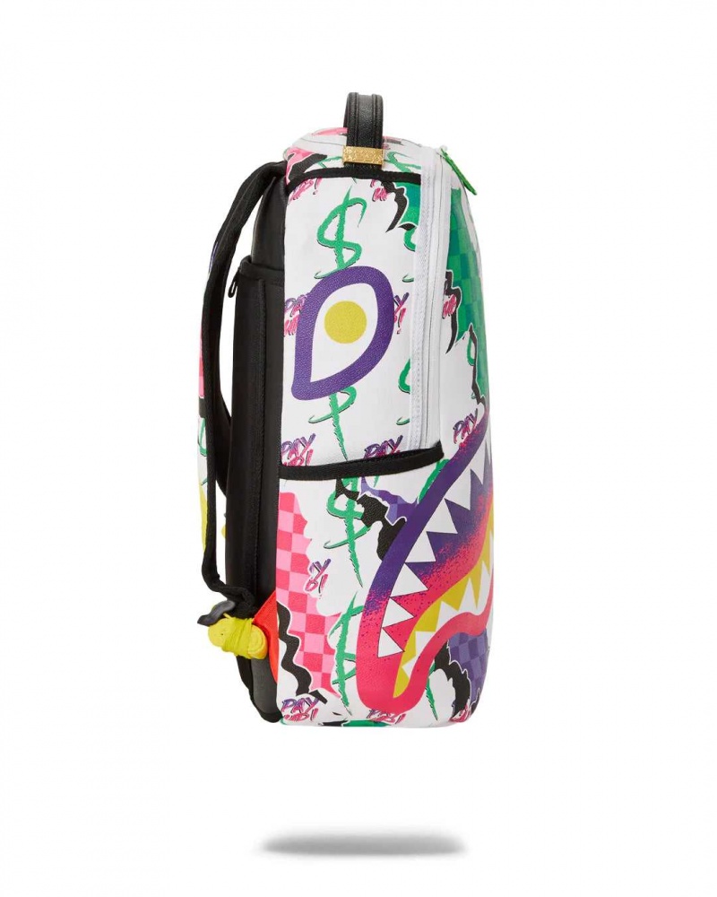 Sprayground Backpack WTF BACKPACK White | ORJSB8139