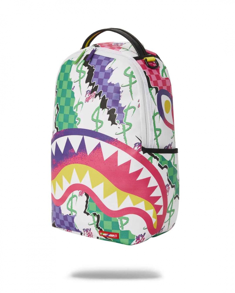 Sprayground Backpack WTF BACKPACK White | ORJSB8139