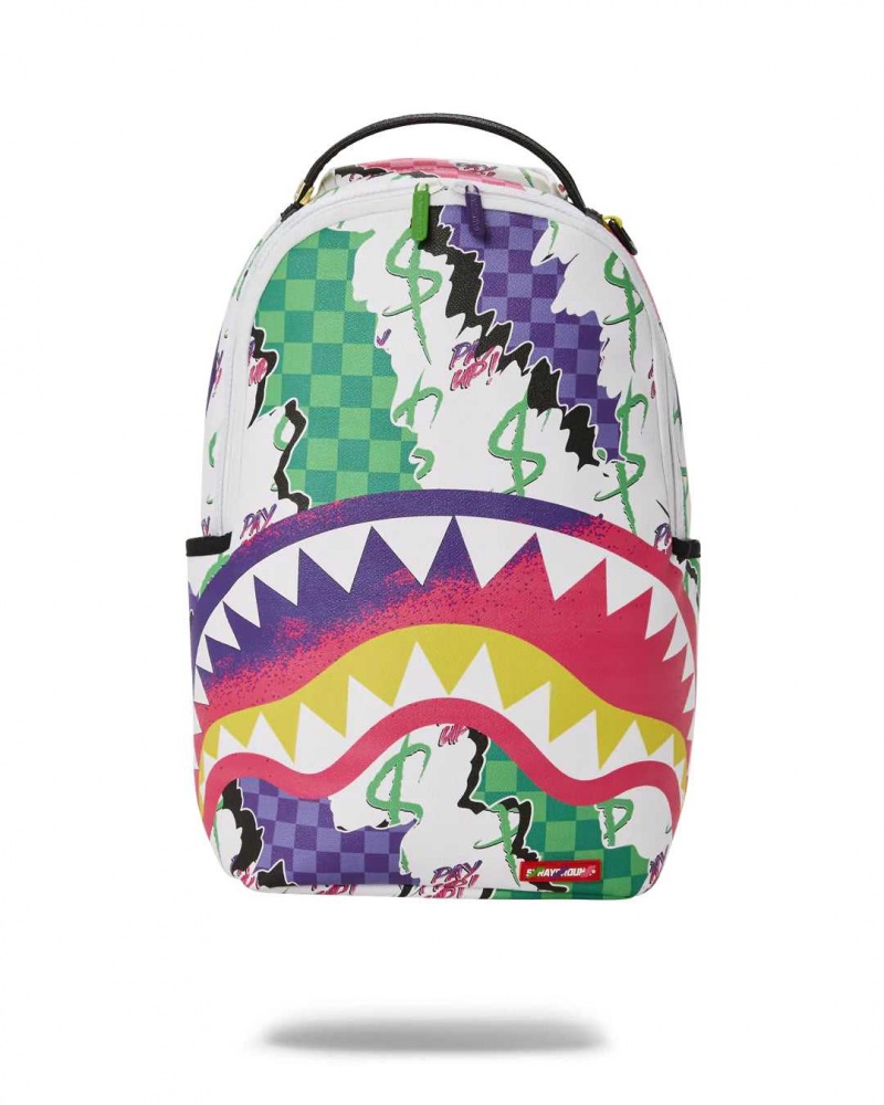 Sprayground Backpack WTF BACKPACK White | ORJSB8139