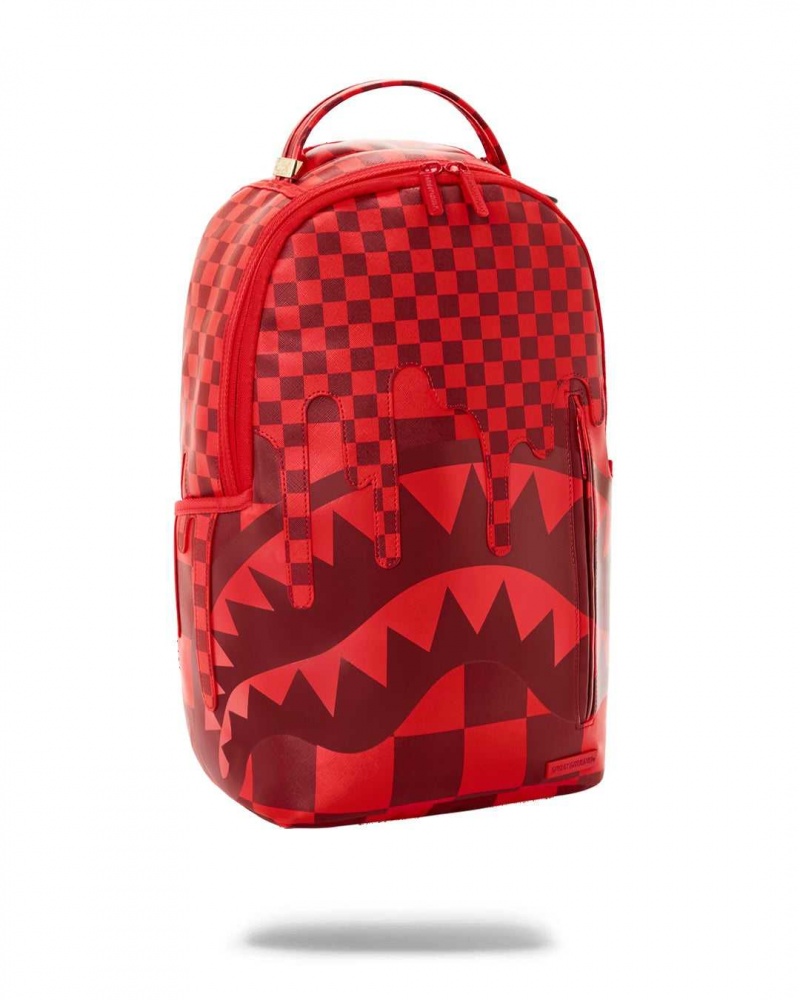 Sprayground Backpack XTC DRIP Red | JGDCA8639