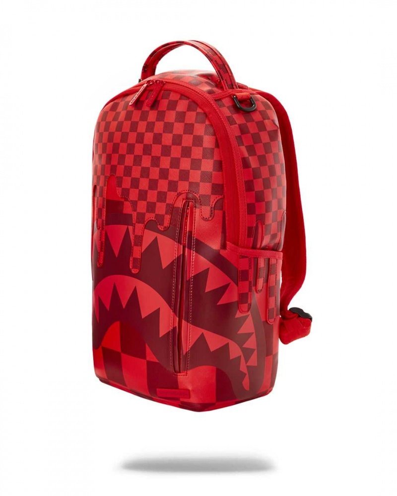 Sprayground Backpack XTC DRIP Red | JGDCA8639