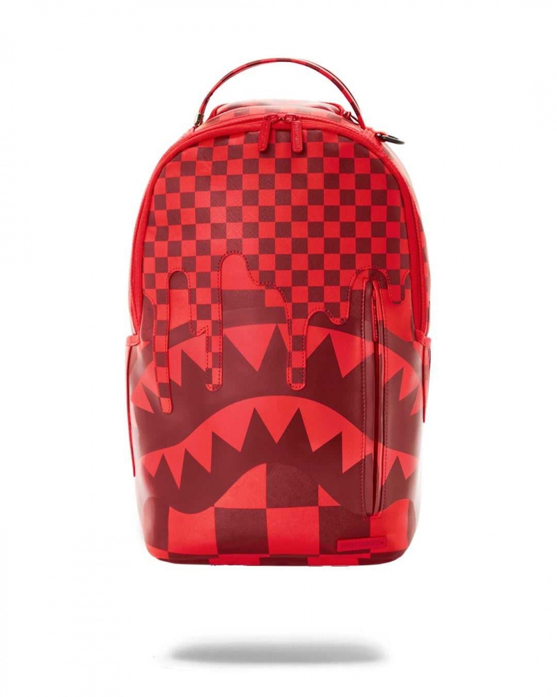 Sprayground Backpack XTC DRIP Red | JGDCA8639