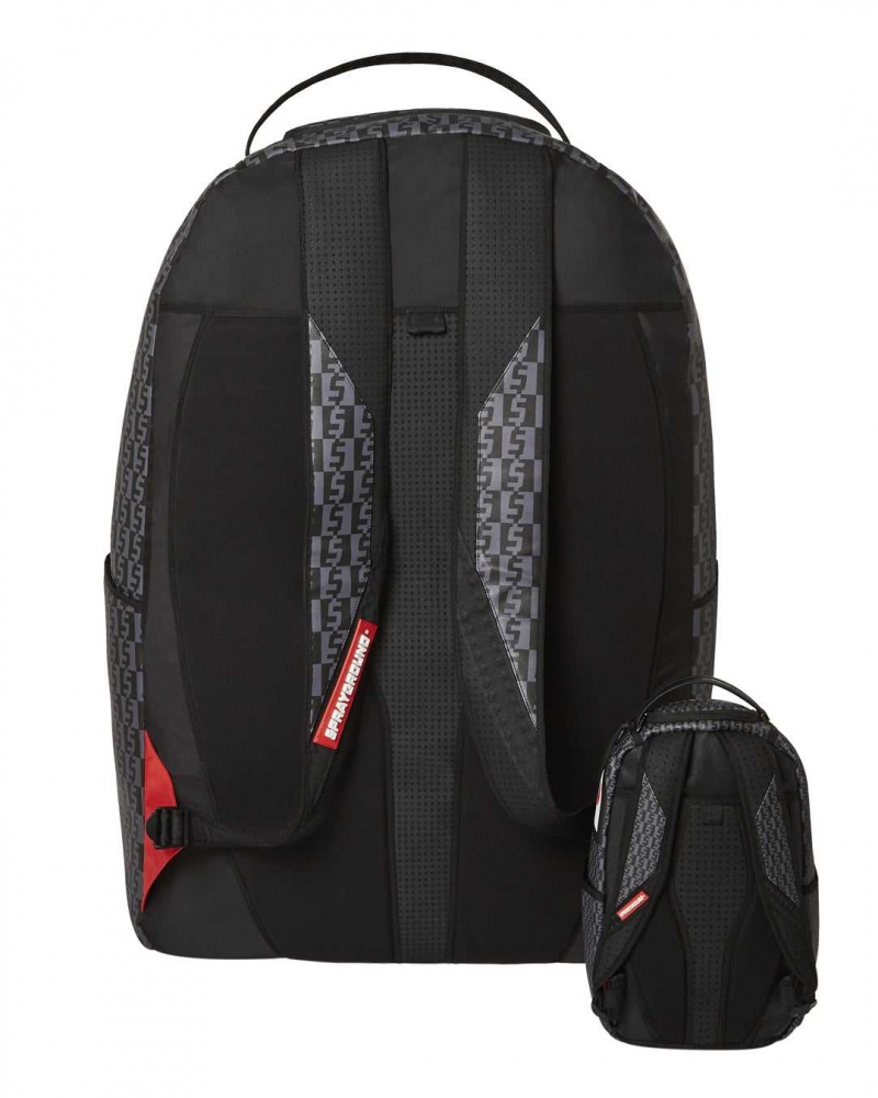 Sprayground Backpack XXXXL MONEY CHECK BACKPACK Grey | YSEAR5072