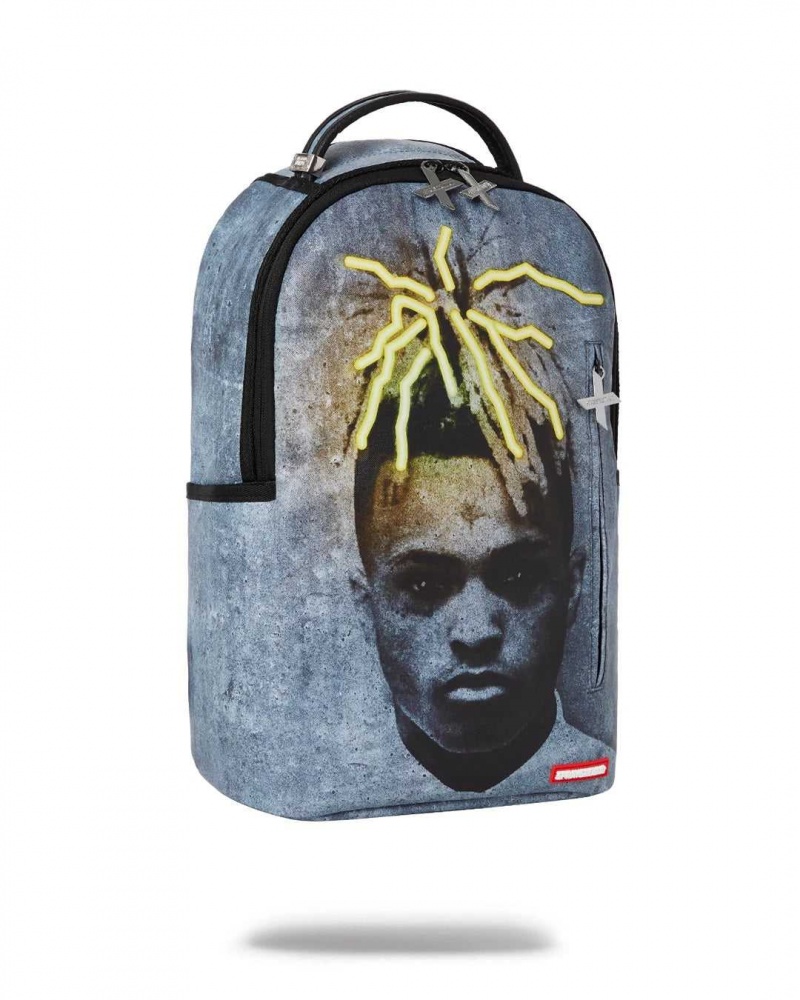 Sprayground Backpack XXX MUG SHOT BACKPACK Grey | JIBZE2513