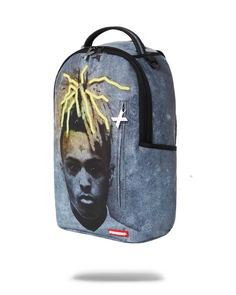 Sprayground Backpack XXX MUG SHOT BACKPACK Grey | JIBZE2513