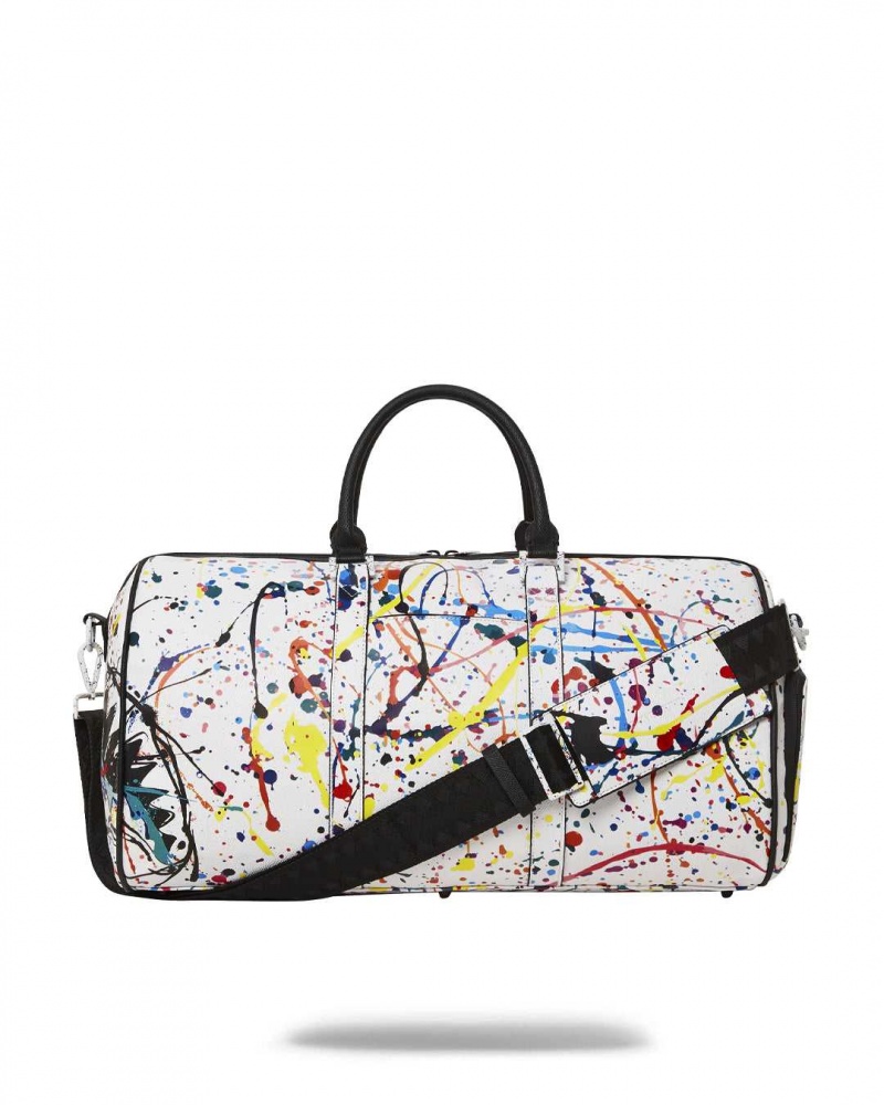 Sprayground Bag AFTER SPARK DUFFLE White | HCJIQ4908