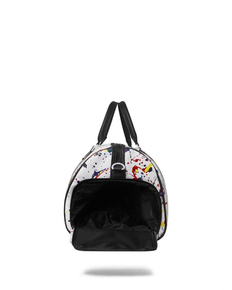 Sprayground Bag AFTER SPARK DUFFLE White | HCJIQ4908